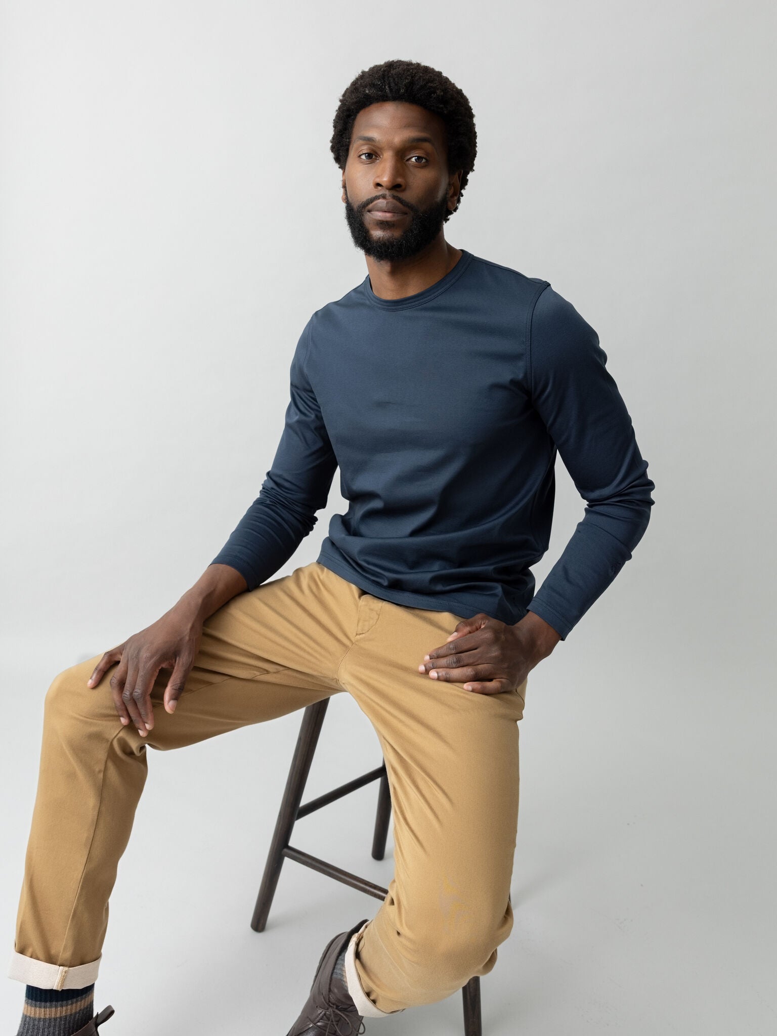 Modelshot / Navy / Detail